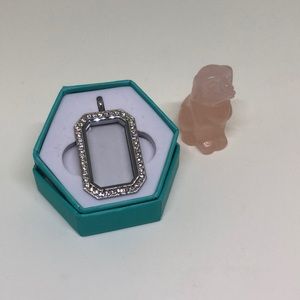 Origami owl - heritage locket with crystal